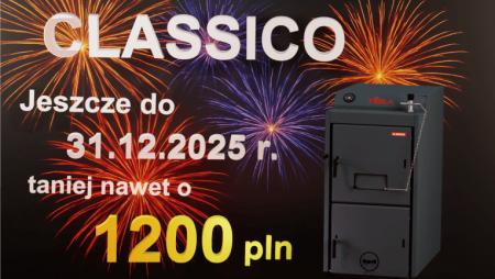 PROMOCJA PRZEDŁUŻONA !!! Kotły Classico do końca roku 2025 taniej nawet o 1200 pln. netto !!!